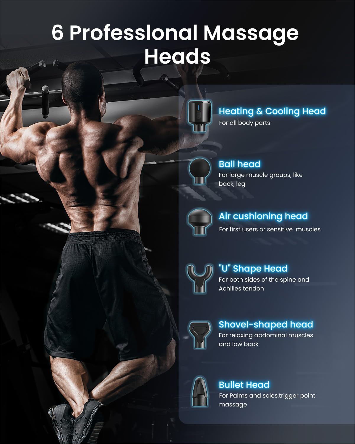 RENPHO Massage Gun Bluetooth app for guided routines and control