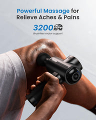 RENPHO Massage Gun flat-head for general use across body areas