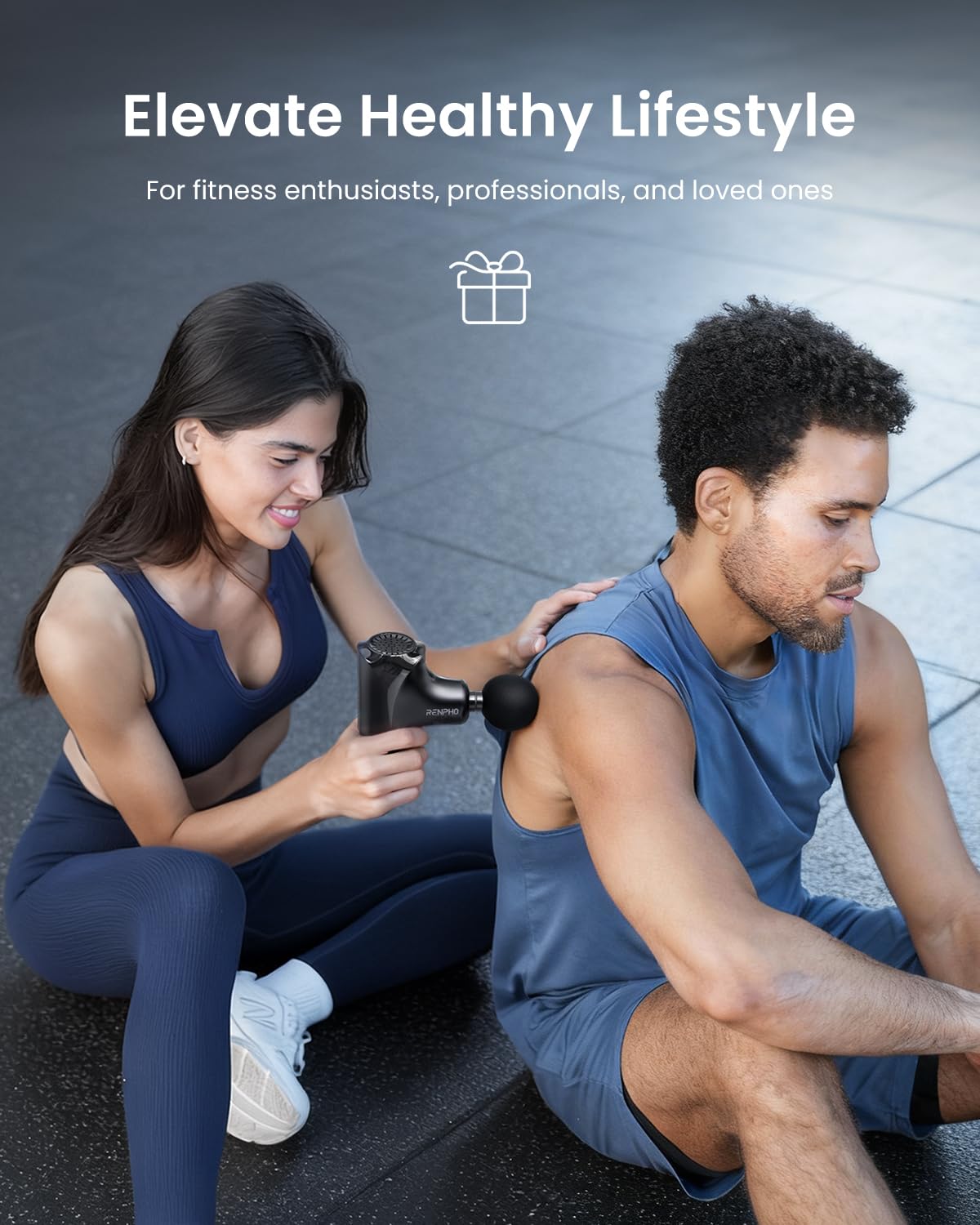 RENPHO Mini Thermacool ready for on-the-go relief after a long day.