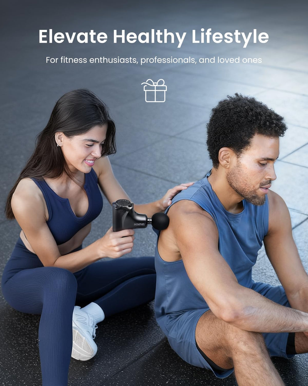 RENPHO Mini Thermacool ready for on-the-go relief after a long day.