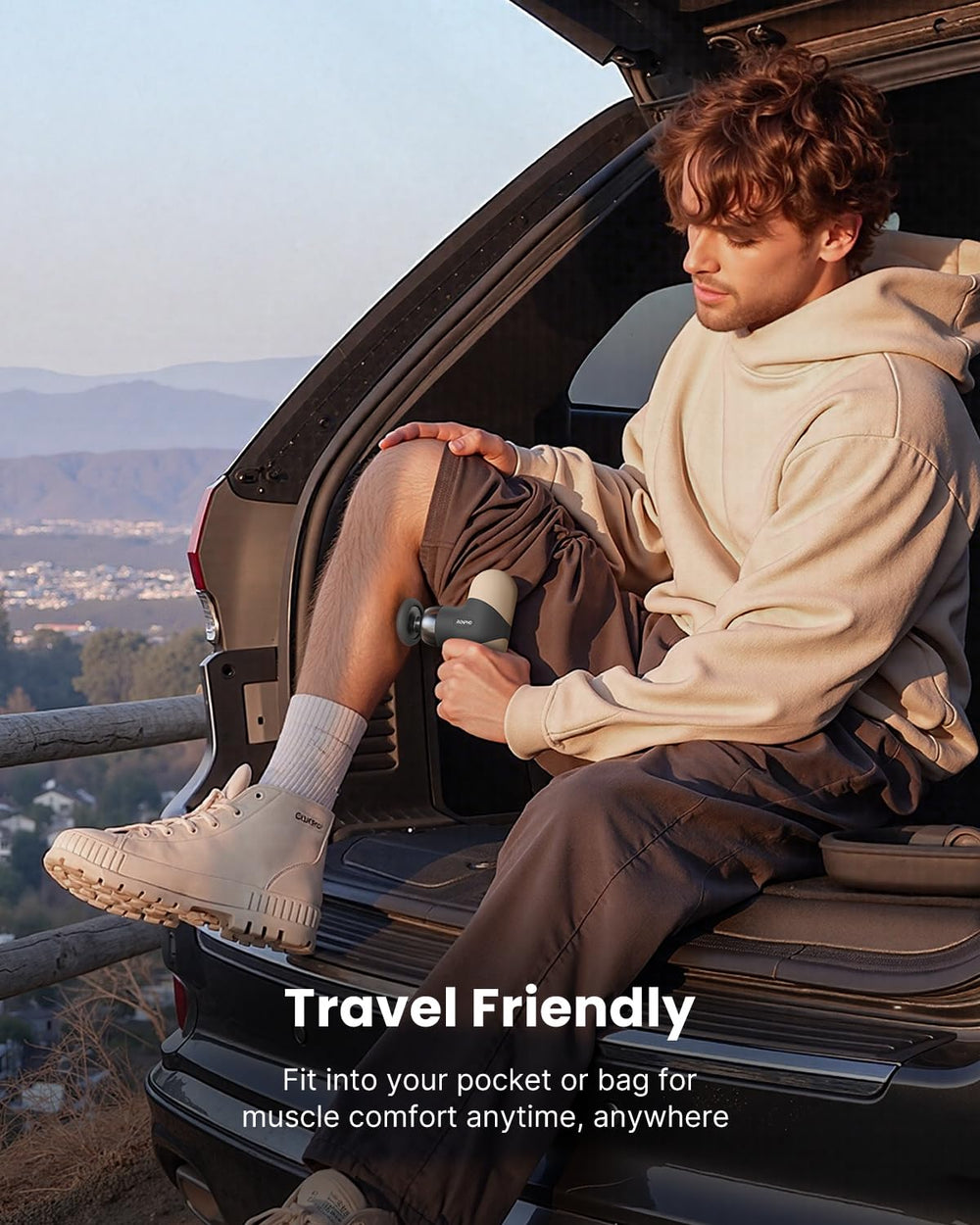 RENPHO 3000 RPM motor delivers percussive power for recovery.