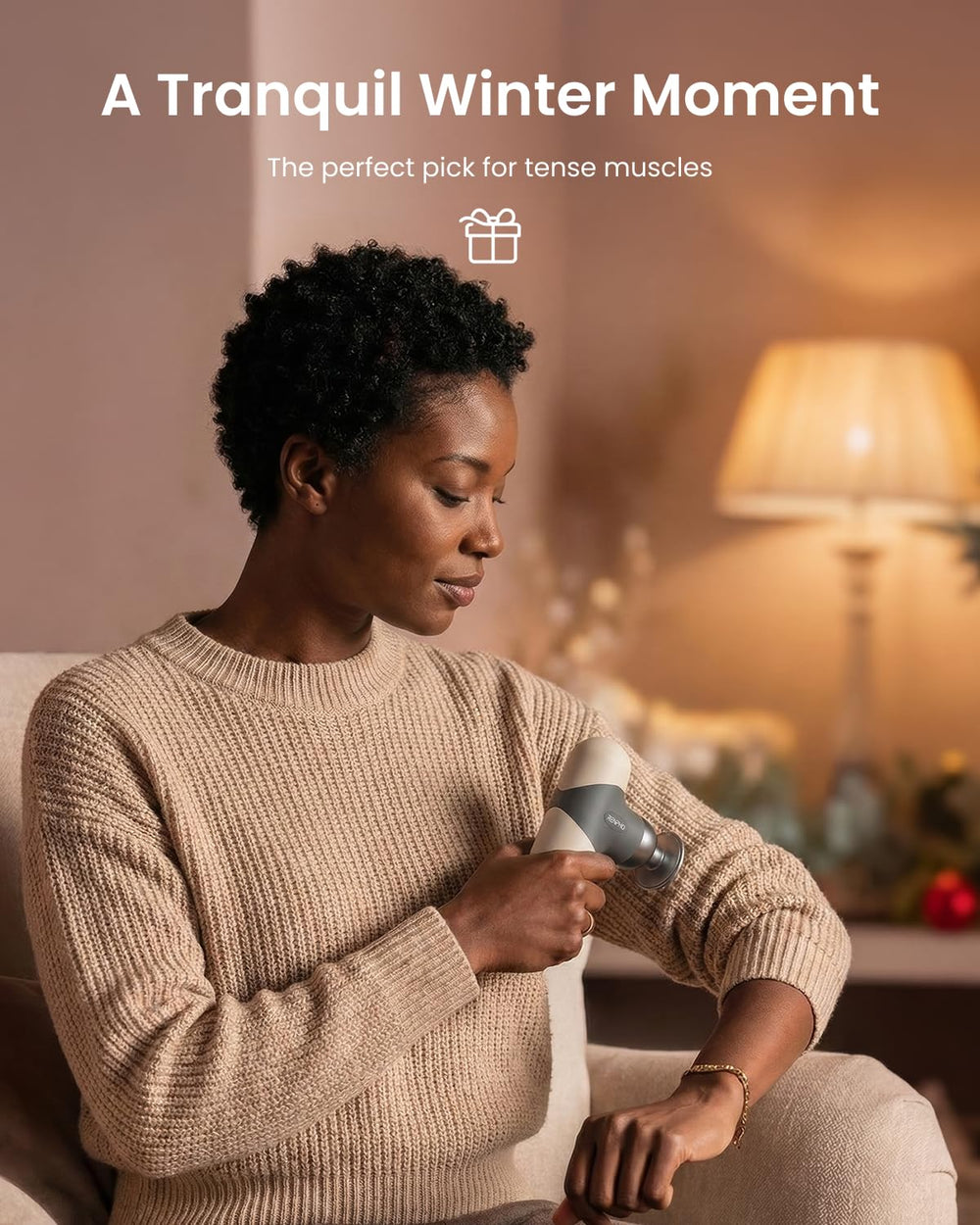 RENPHO heat function indicator shows when heating is active for safe use.