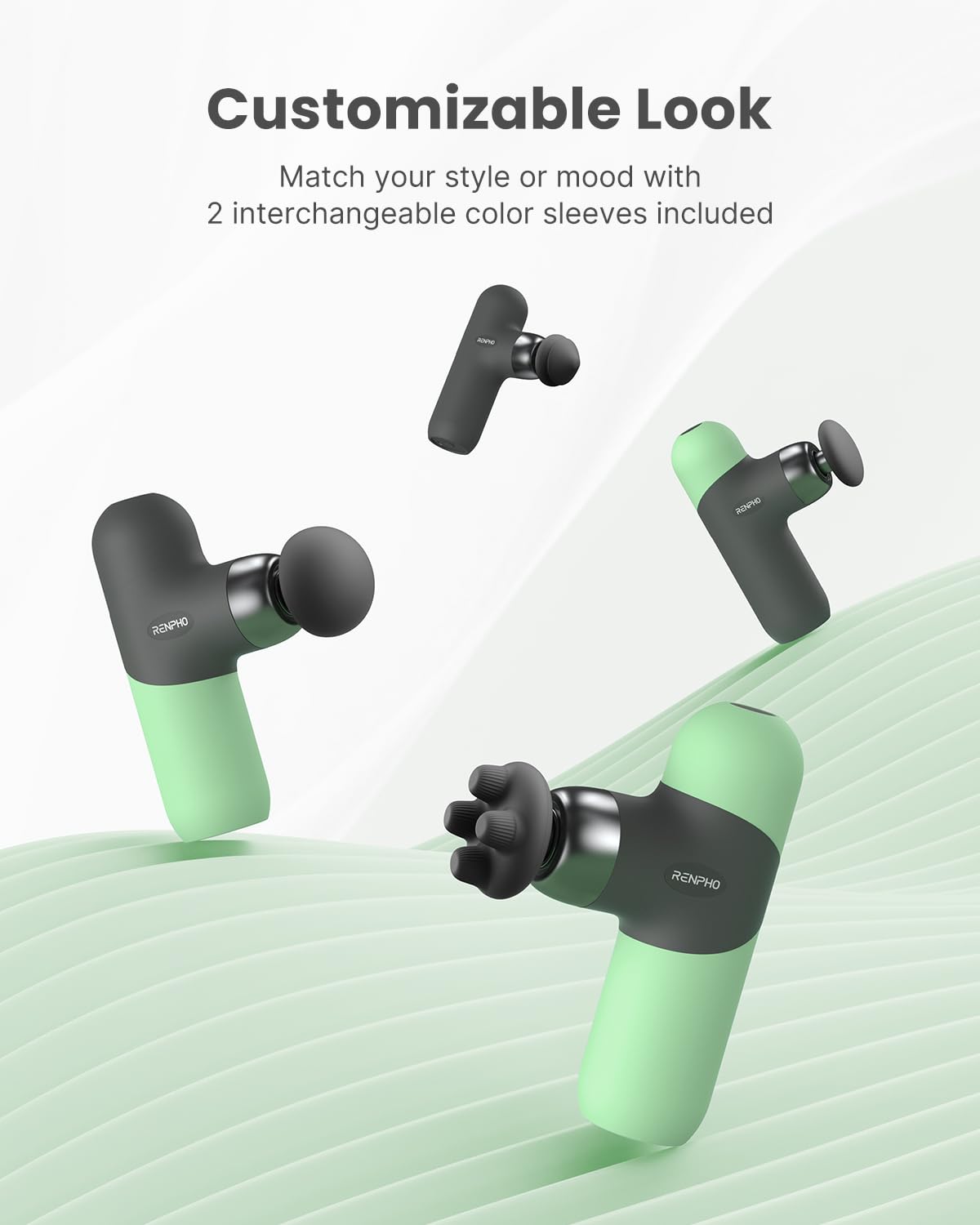RENPHO Mini weighs 0.78 lb, ideal for travel and on-the-go use.