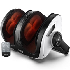 RENPHO Shiatsu Foot Massager with Heat showing focused warmth for tired feet