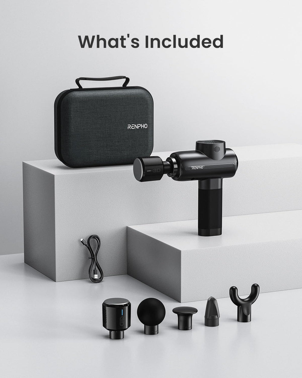 RENPHO Thermacool metal housing highlights premium build quality.