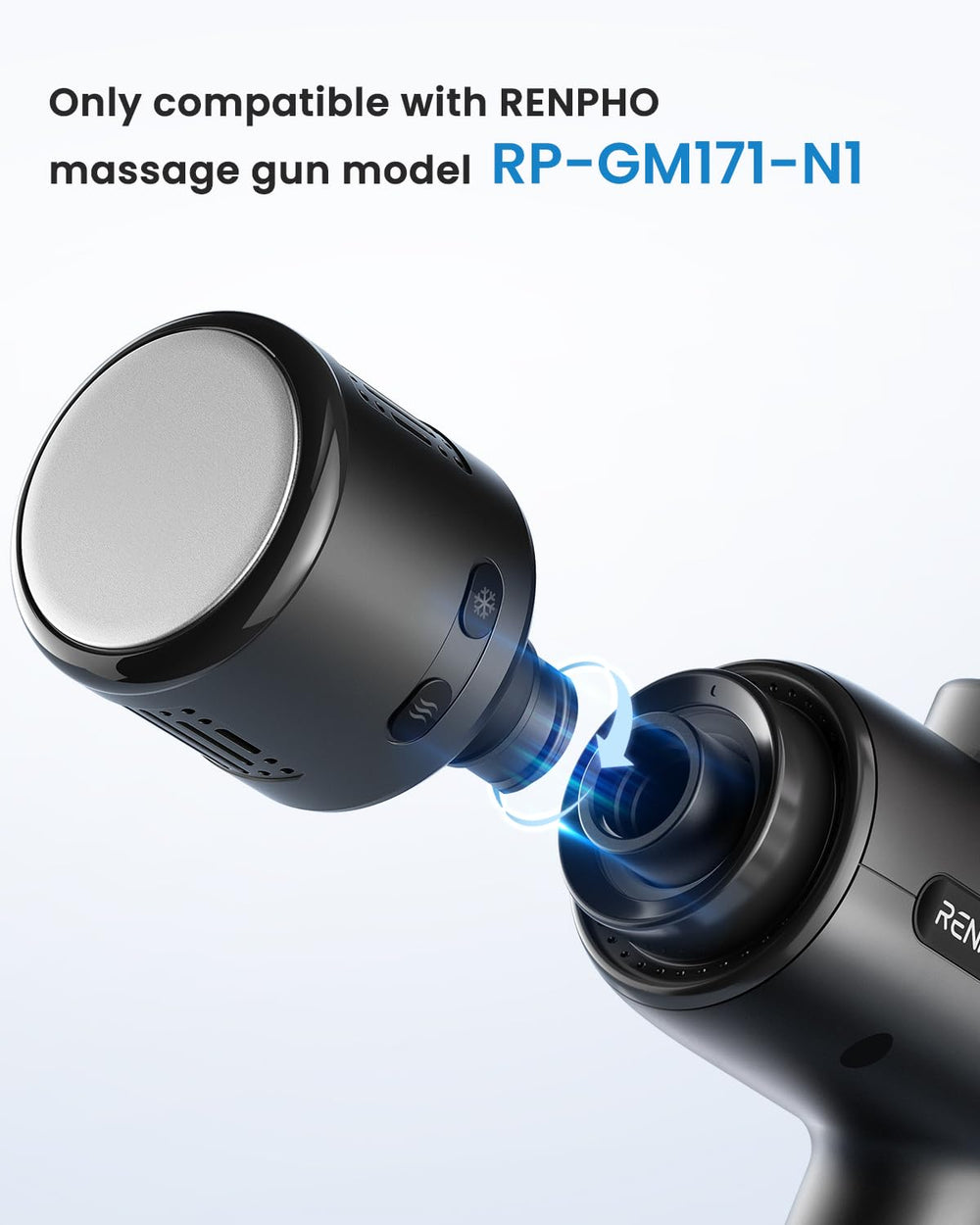 RENPHO USB-C charging port enabling quick power on the go