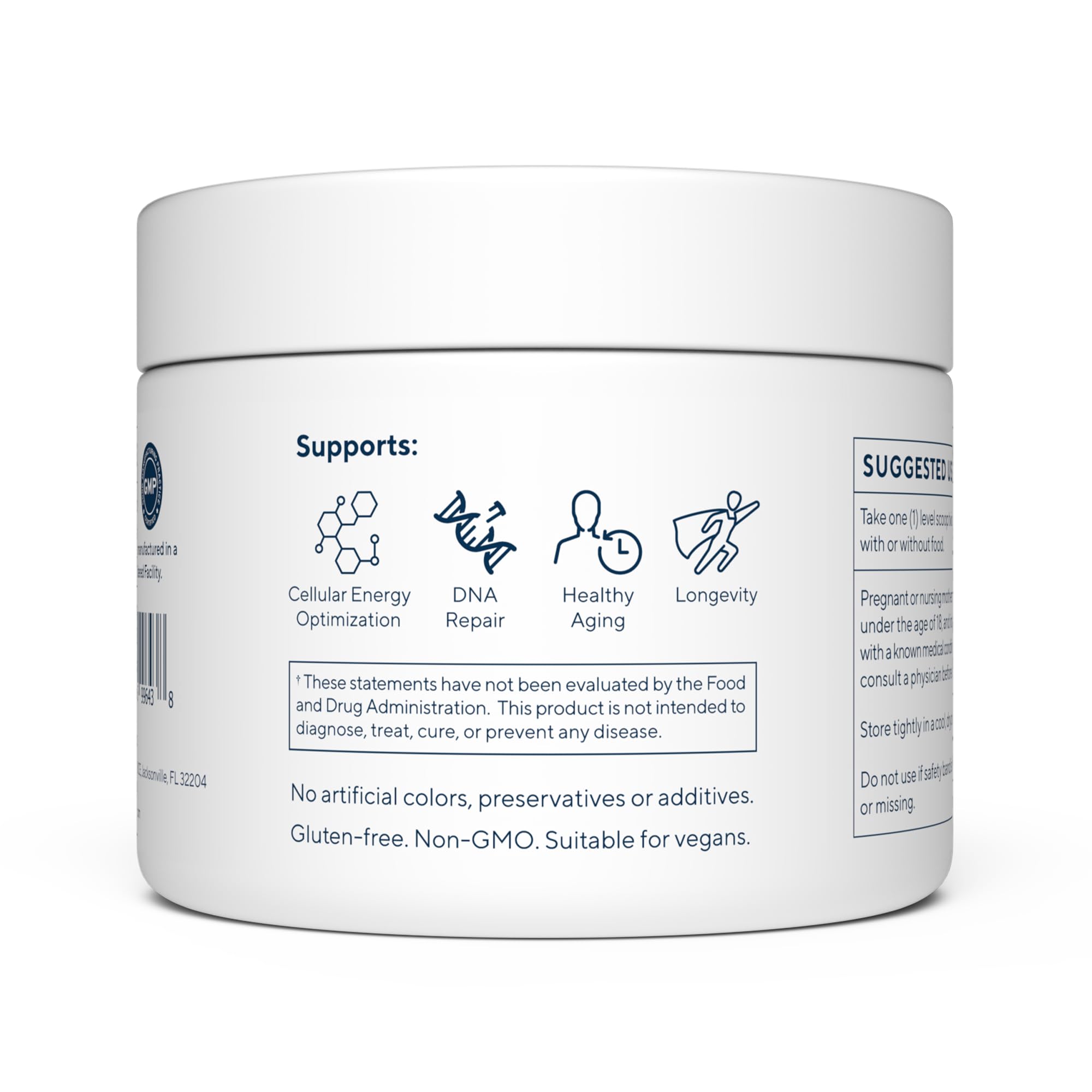 USA-made facility seal on packaging signaling quality and testing.