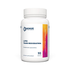 Renue By Science Resveratrol bottle with high-strength formula for daily wellness