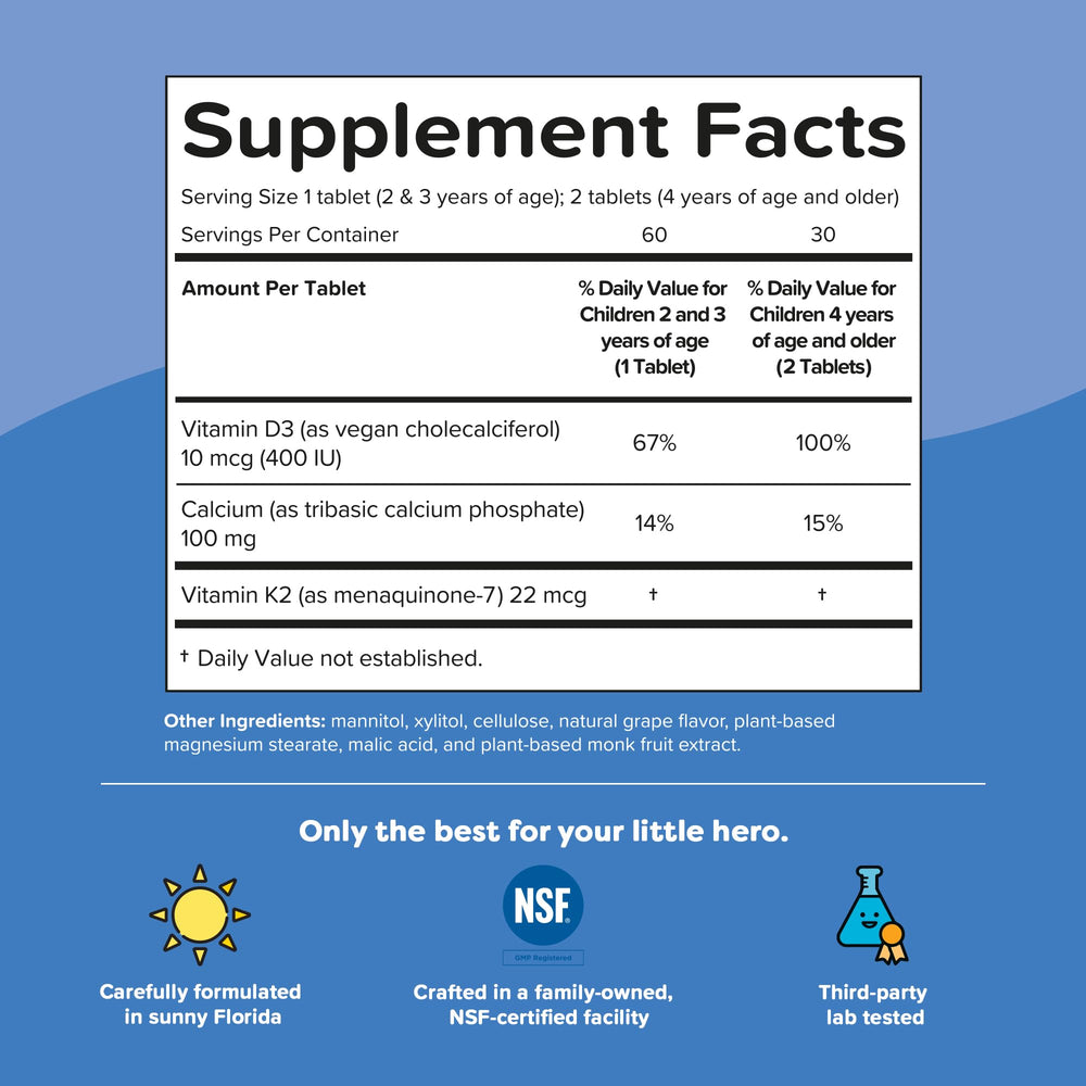 Renzo’s Hercules grape-melty-tab packaging from a quality NSF-certified facility.