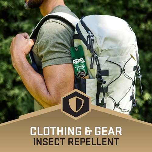 Net treated with Repel Permethrin to repel insects