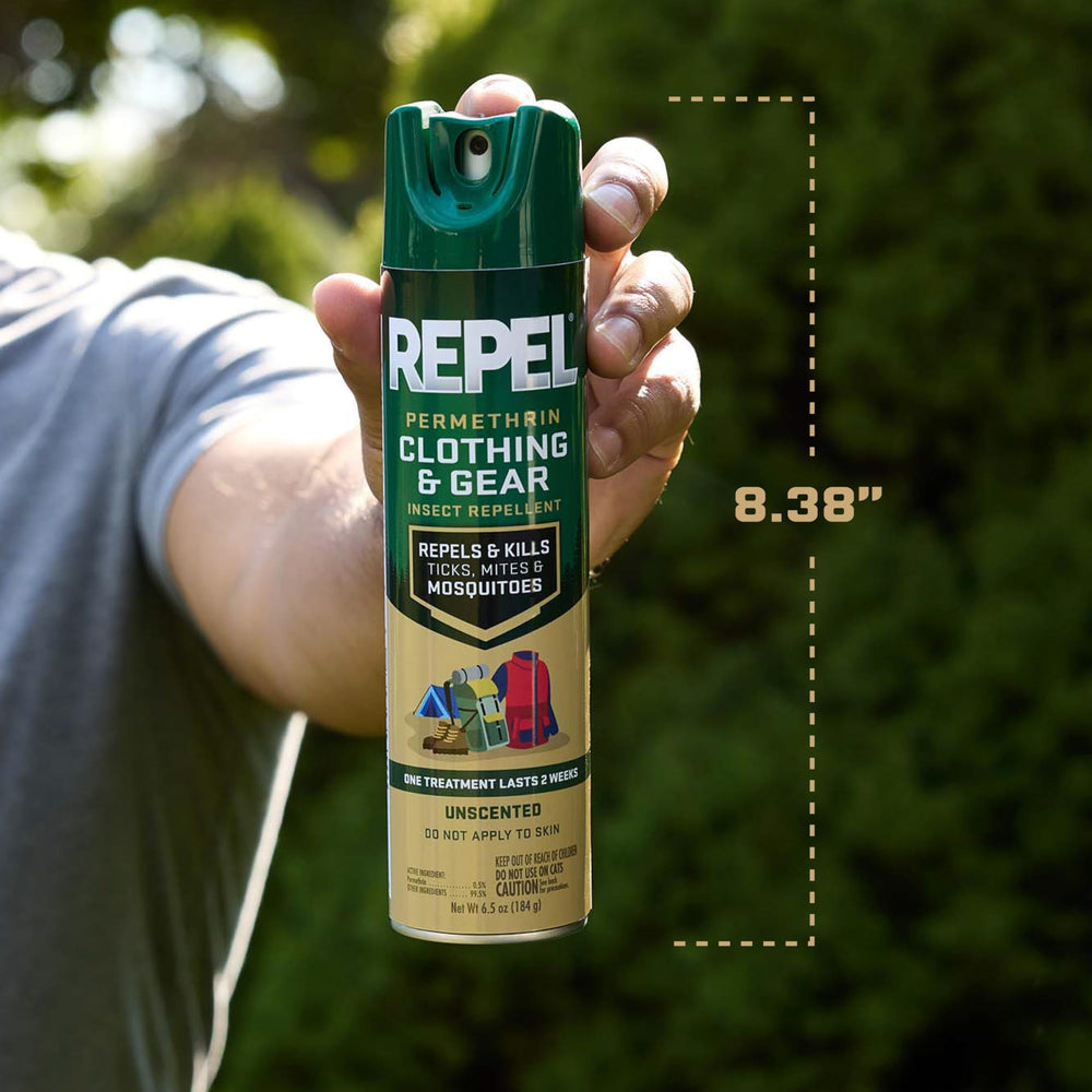 Repel Permethrin demonstrates durability after machine washing