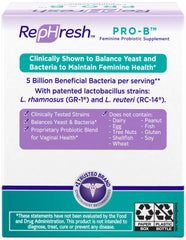 RepHresh Pro-B bottle front showing 30 capsules for daily use.
