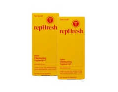 Rephresh Vaginal Gel pack of 2 boxes with four applicators for odor elimination.