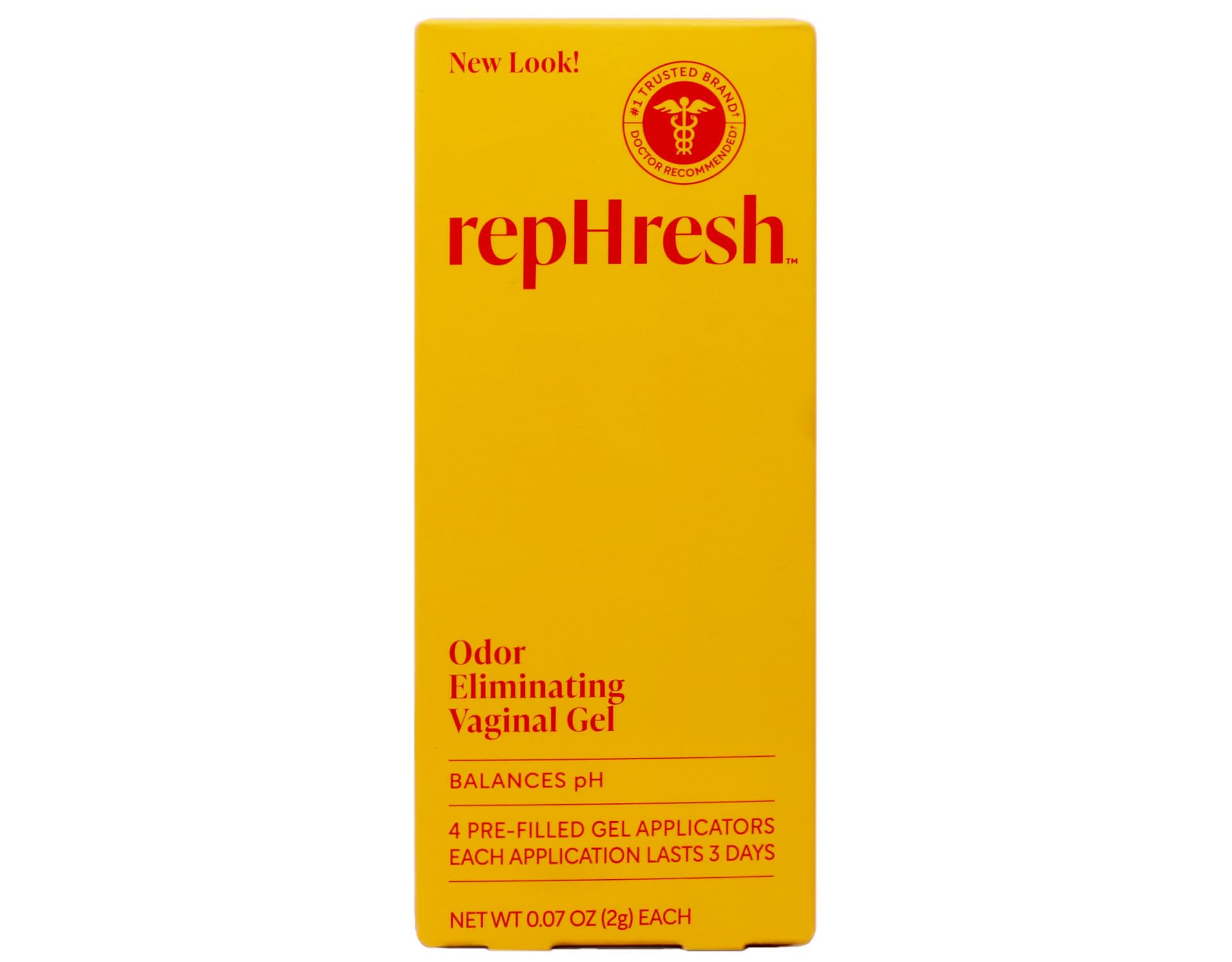 Rephresh Vaginal Gel prefilled applicators enable discreet, on-the-go use