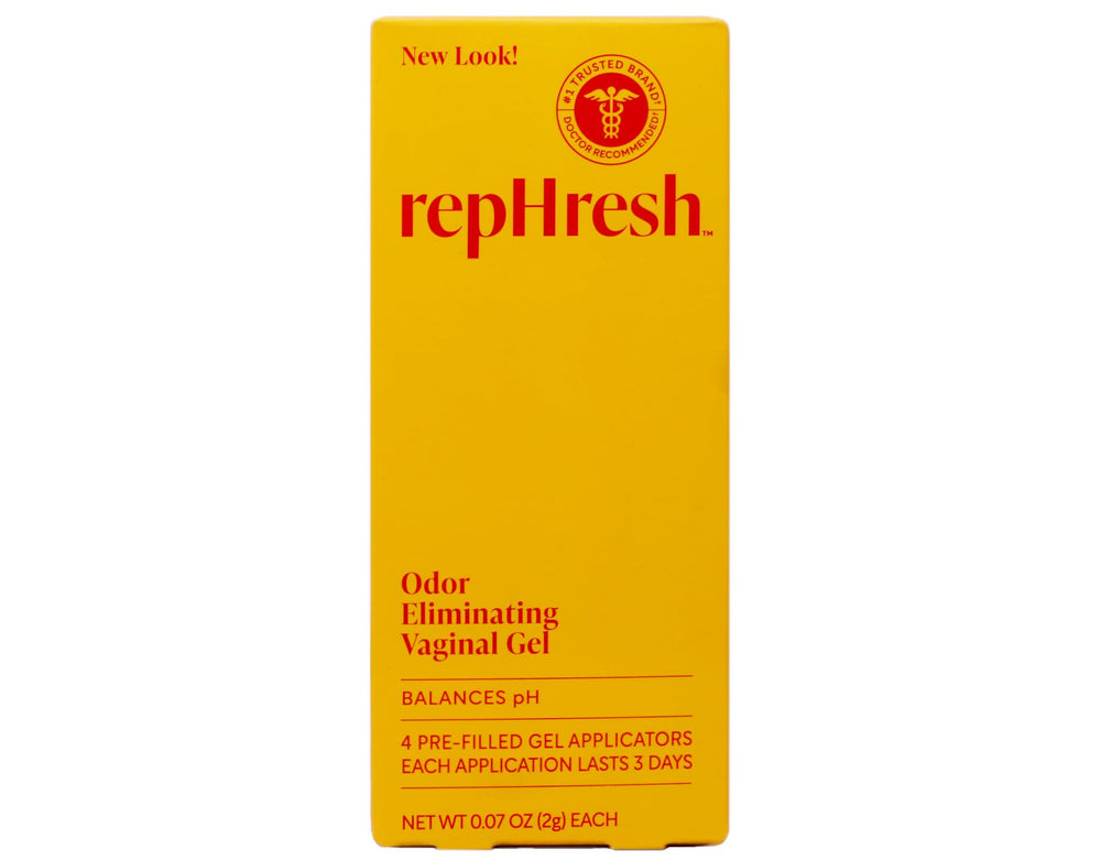 Rephresh Vaginal Gel prefilled applicators enable discreet, on-the-go use