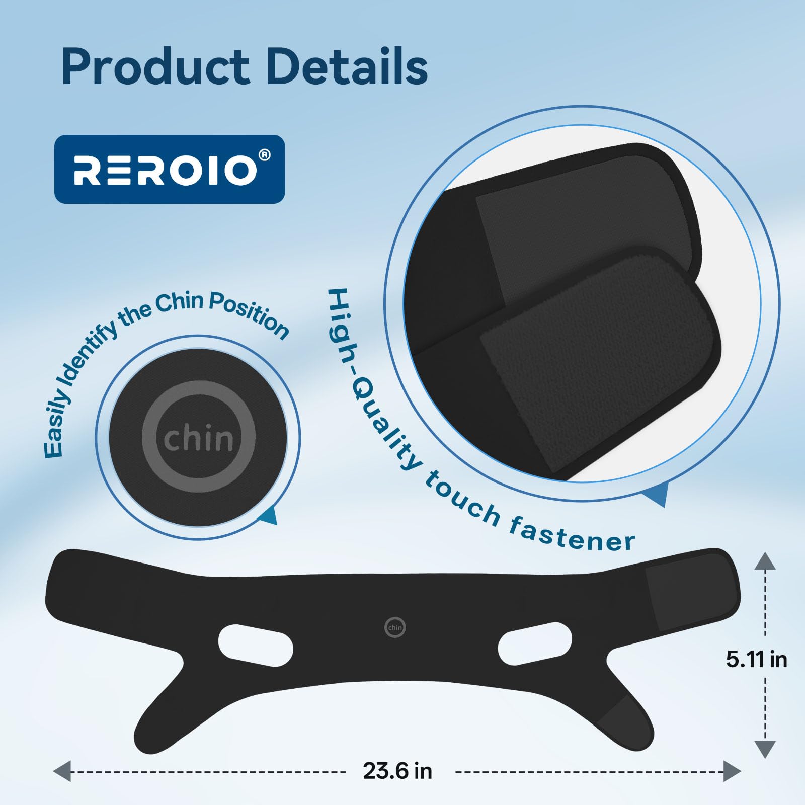 REROIO seamless design delivers traceless sleep with no skin irritation