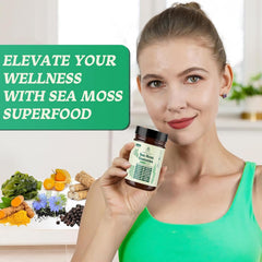 RESAWN Sea Moss Gummies close-up texture highlights soft, chewy bites ideal for a quick wellness cue.
