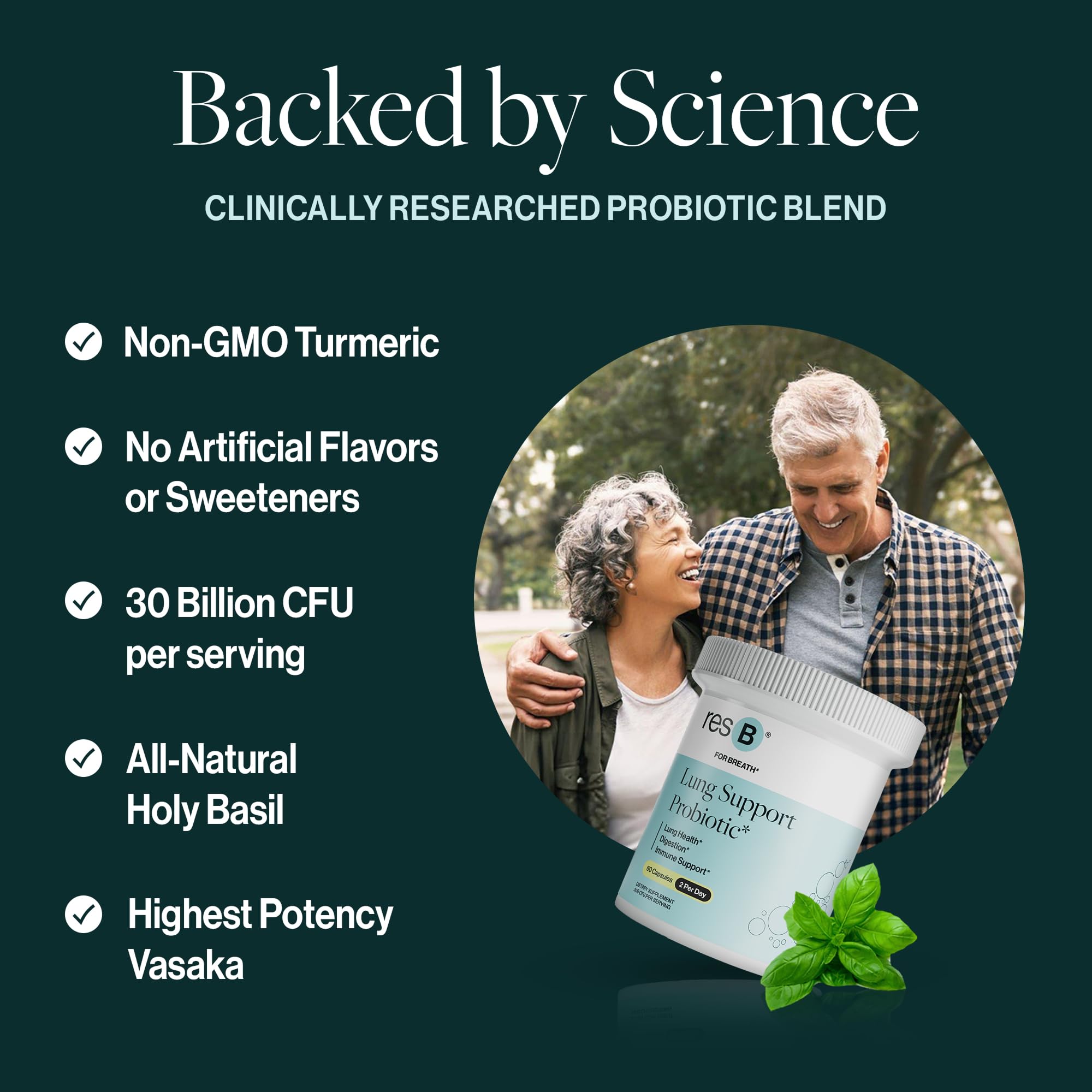 ResBiotic resB clinical research graphic signals science-backed formulation