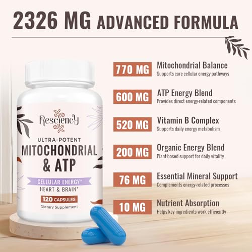 Resciency 2326mg bottle pour action for easy daily dosing