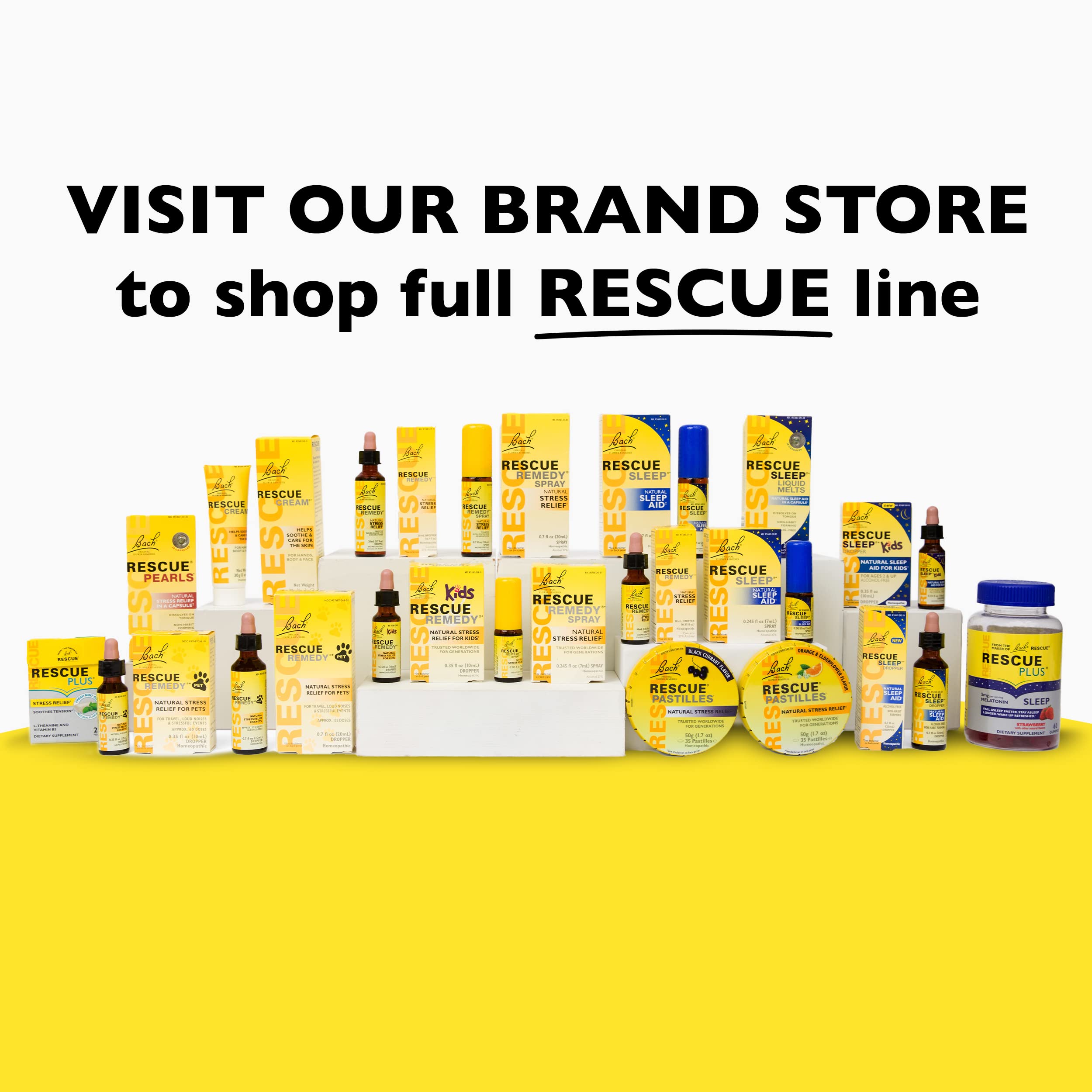 RESCUE PLUS melatonin ingredients batch closeup highlights plant-based formula