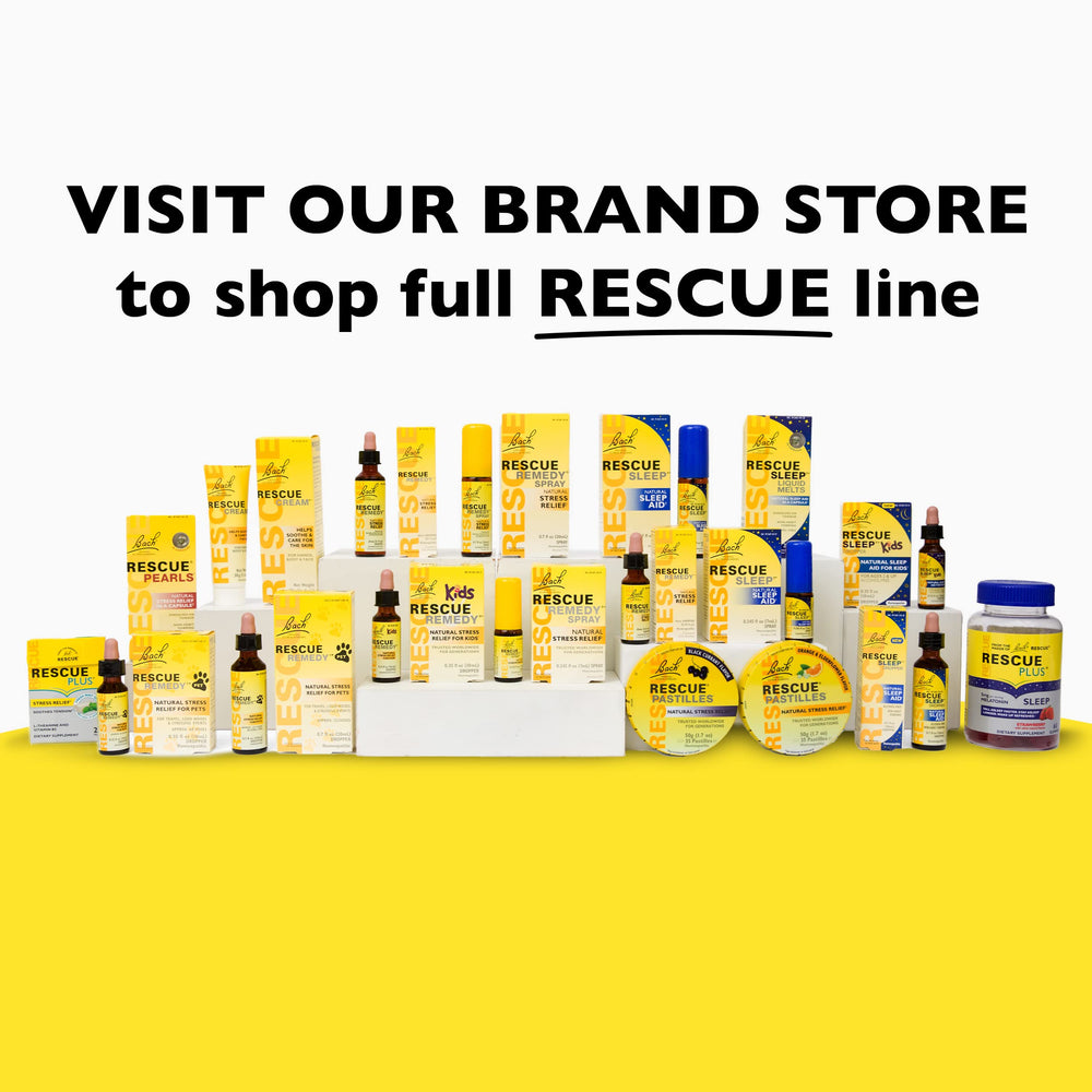 RESCUE PLUS melatonin ingredients batch closeup highlights plant-based formula