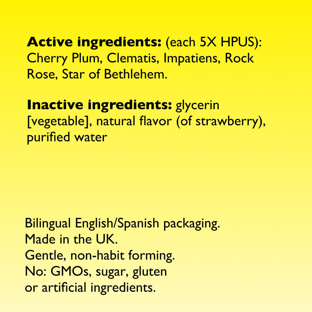 RESCUE Kids Dropper drops on tongue for quick, convenient use.