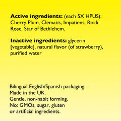 RESCUE Kids Dropper drops on tongue for quick, convenient use.