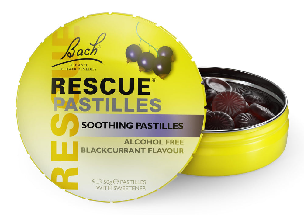 RESCUE Pastilles are vegetarian and gluten-free for inclusive use.