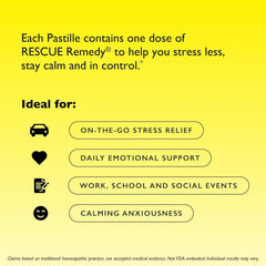 RESCUE Pastilles Watermelon pack angle shot emphasizing portability.