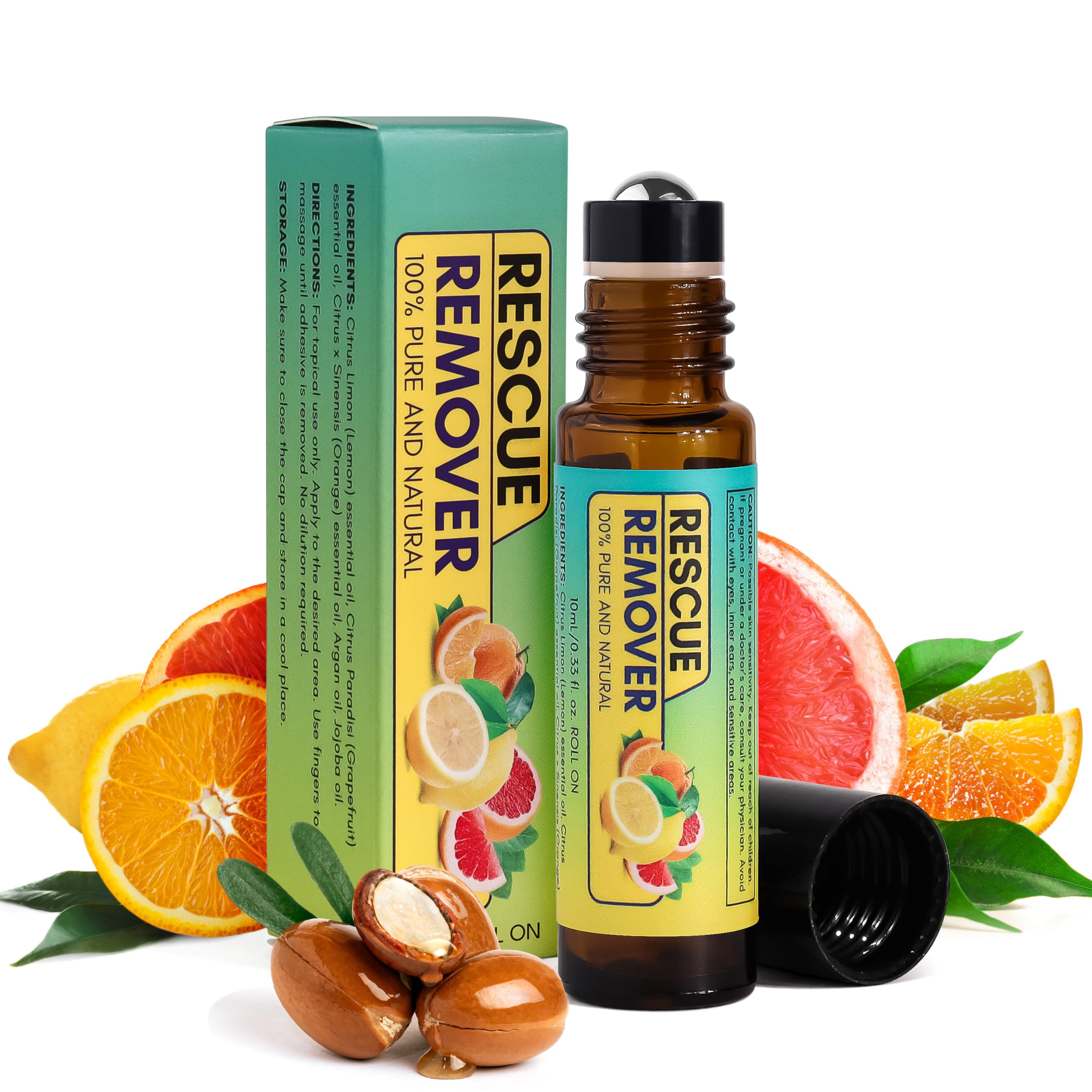 Rescue Patch adhesive remover spray applying evenly on skin for gentle removal