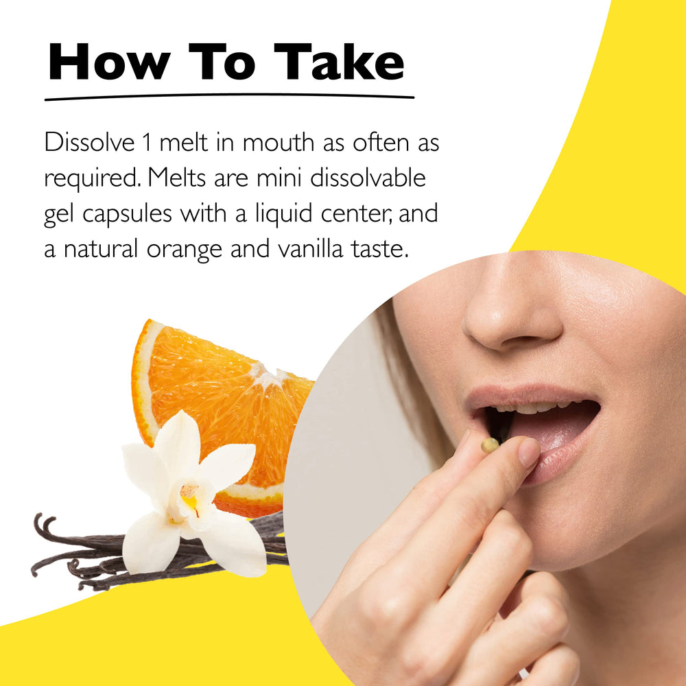 RESCUE Pearls dissolving on tongue for discreet stress relief