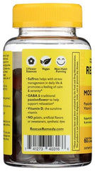RESCUE PLUS ingredients visual featuring saffron and passionflower for gentle mood support.