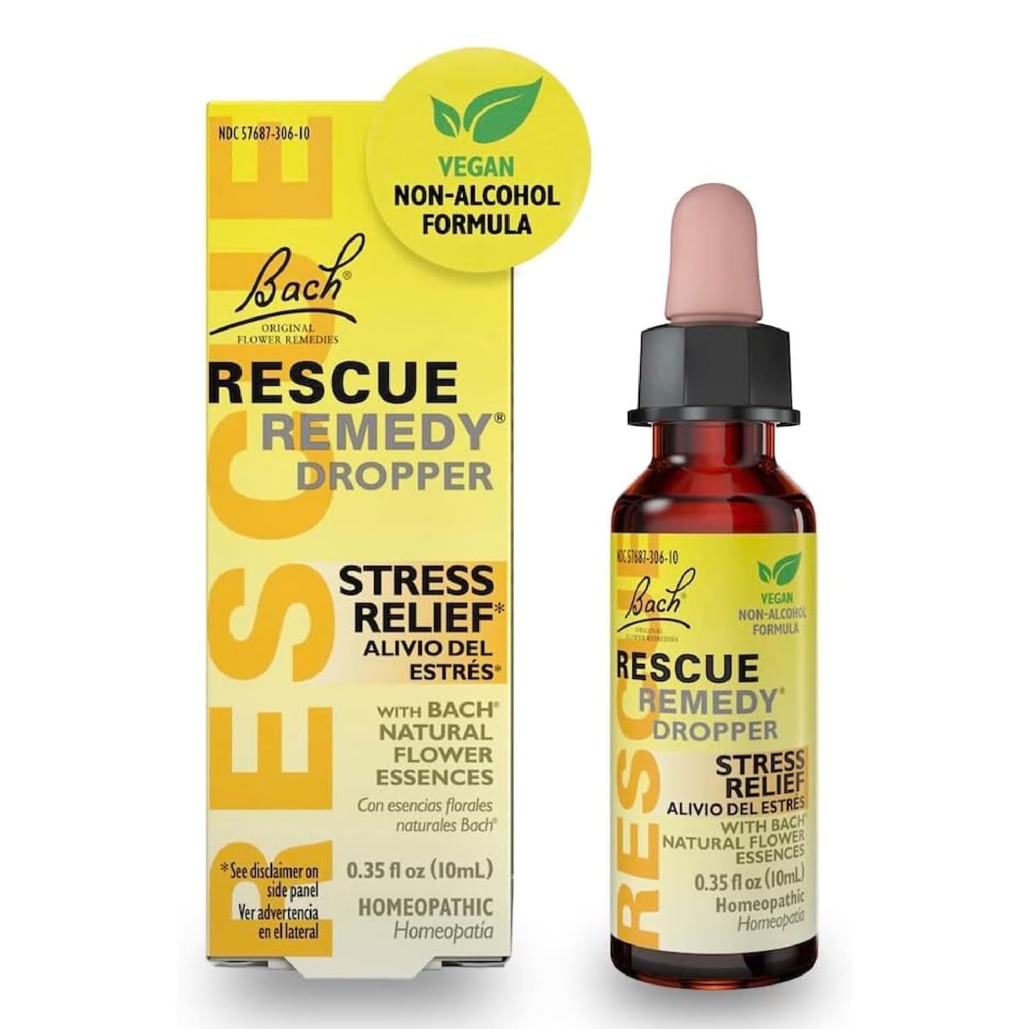 RESCUE Remedy drops being dispensed for a moment of calm.