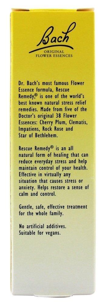 RESCUE Remedy drops being used under the tongue for fast relief