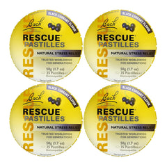 RESCUE Rescue Remedy pastilles packaging view for easy on-the-go relief