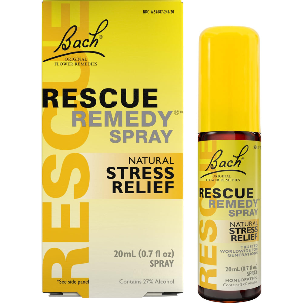 RESCUE Remedy Spray bottle with easy application for quick calm moments.