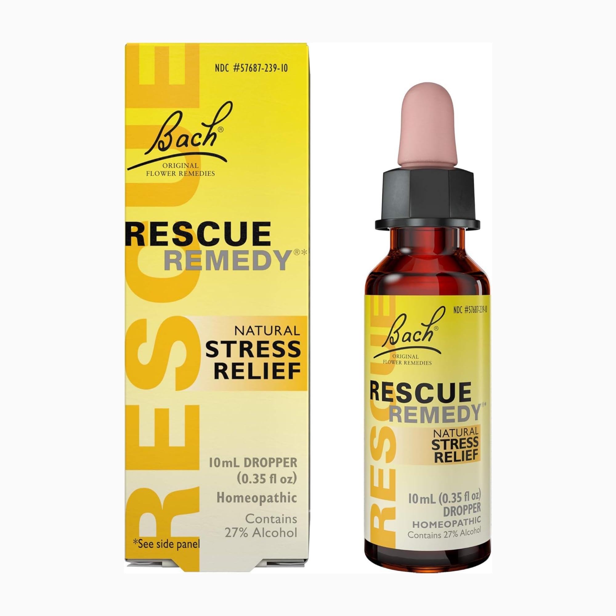 Calm desk scene with RESCUE REMEDY for everyday stress management.