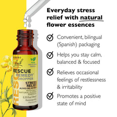 RESCUE Dropper dispenses four drops for quick, calm moments.