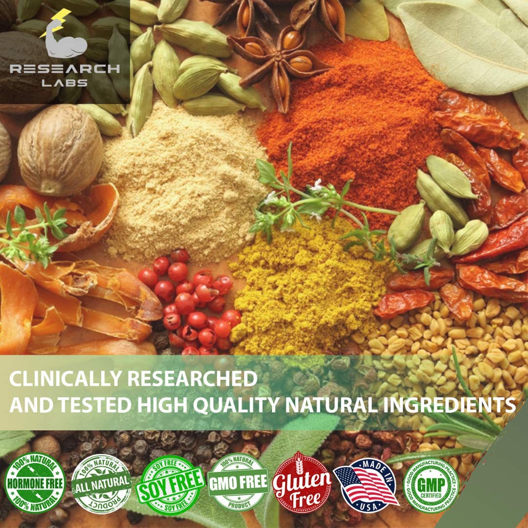 Research Labs hemp leaf close-up signals Colorado-grown, pure plant extract.