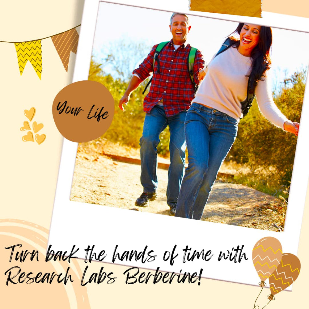 Research Labs BerberQuil support capsules may aid balanced metabolic activity.