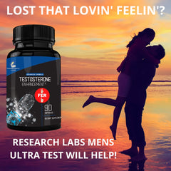 Research Labs ingredient blend close-up featuring tribulus-terrestris-tongkat-ali