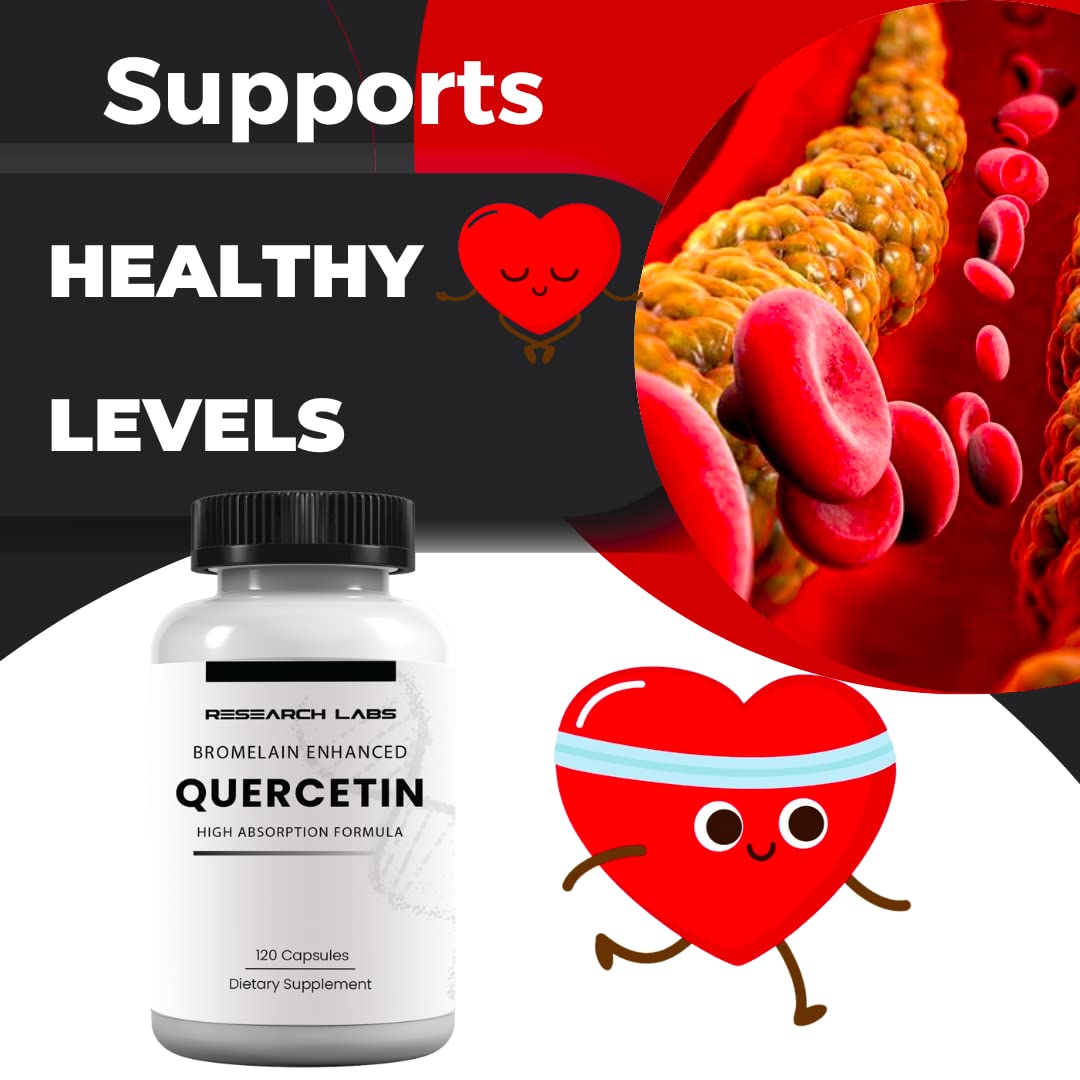 Research Labs Quercetin High Absorption packaging on shelf