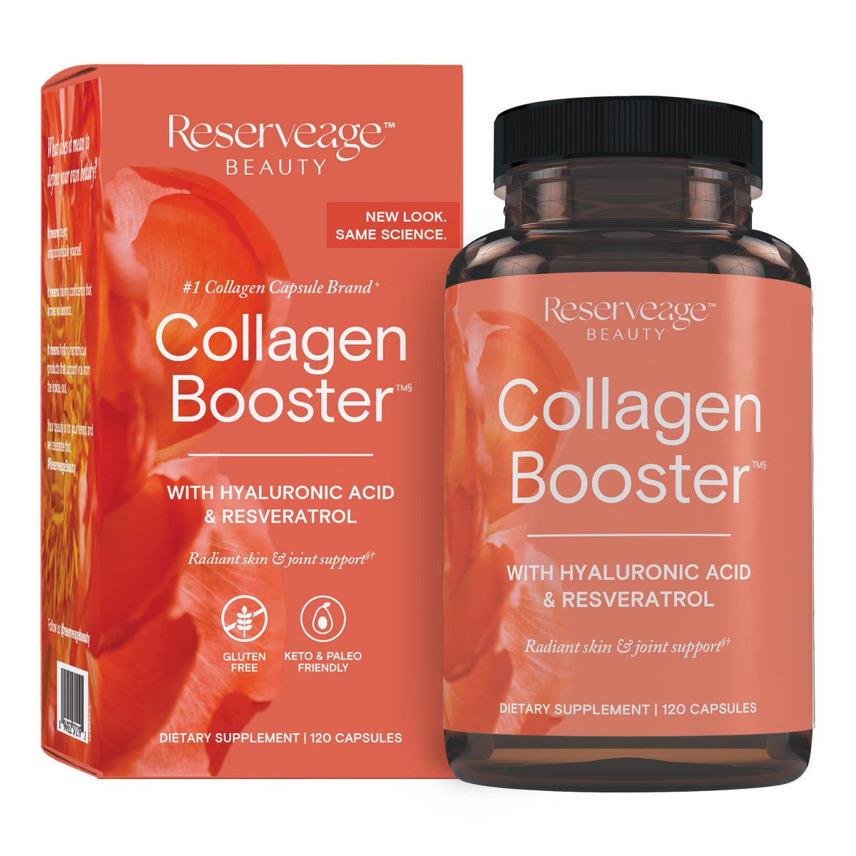 Reserveage Beauty Collagen Booster glow skin for radiant complexion