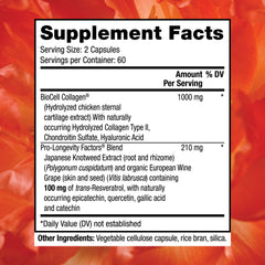 Reserveage Beauty Collagen Booster supports joint health for flexible movement