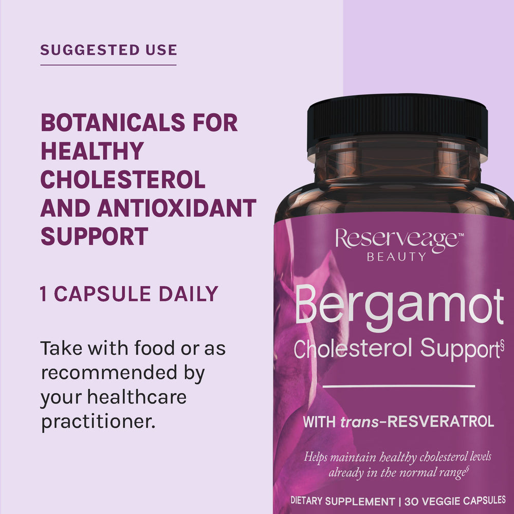 Reserveage Beauty Organic red wine grapes and Muscadine highlight the blend's polyphenol profile.