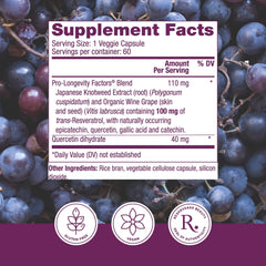 Reserveage Beauty Resveratrol 100 mg bottle cap emphasizing freshness seal
