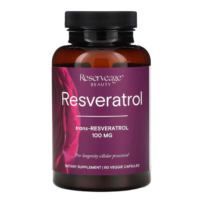 Reserveage Beauty Resveratrol packaging on shelf as wellness choice