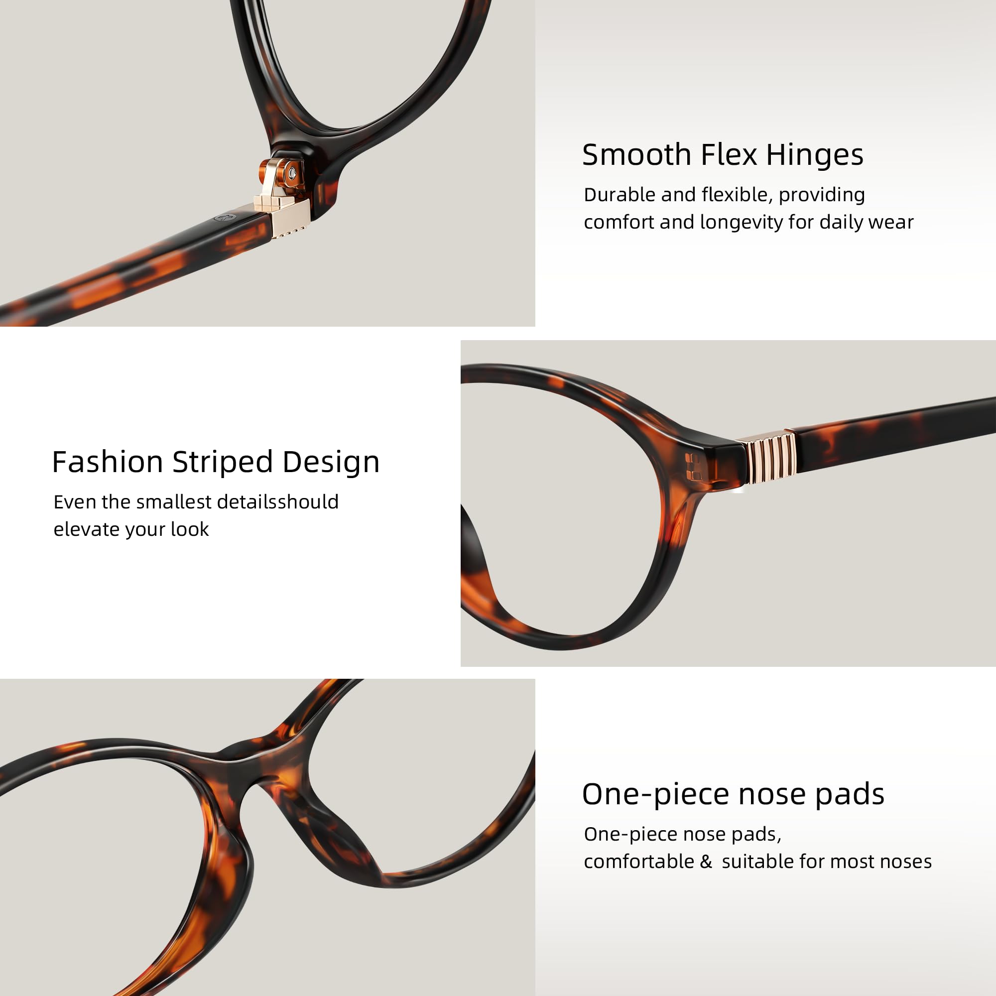 Resjok all-day comfort glasses suitable for office or home use