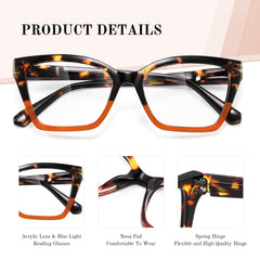 Resjok oversized square frames deliver bold style for daily wear