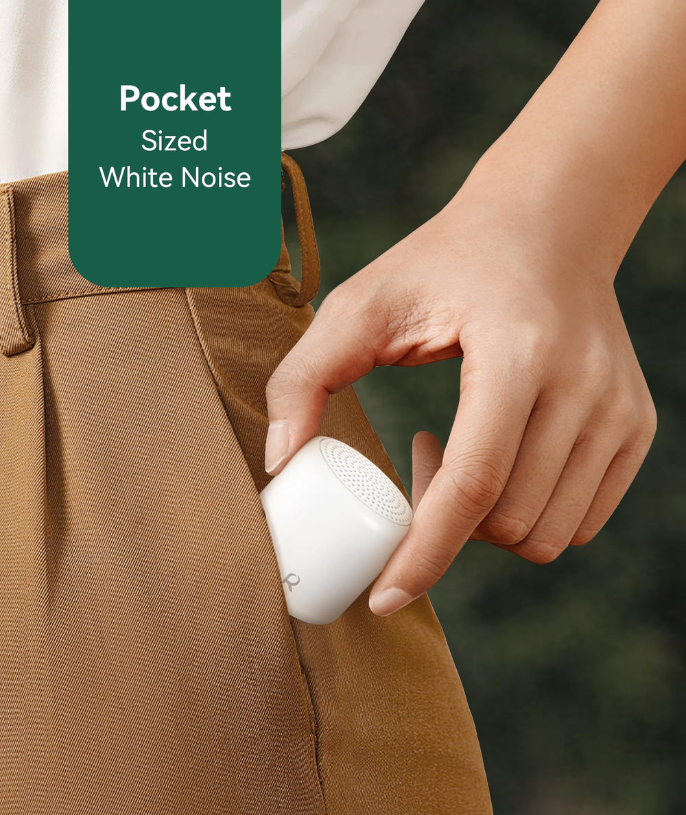 Restnature portable sound machine travel-ready for better sleep on the go